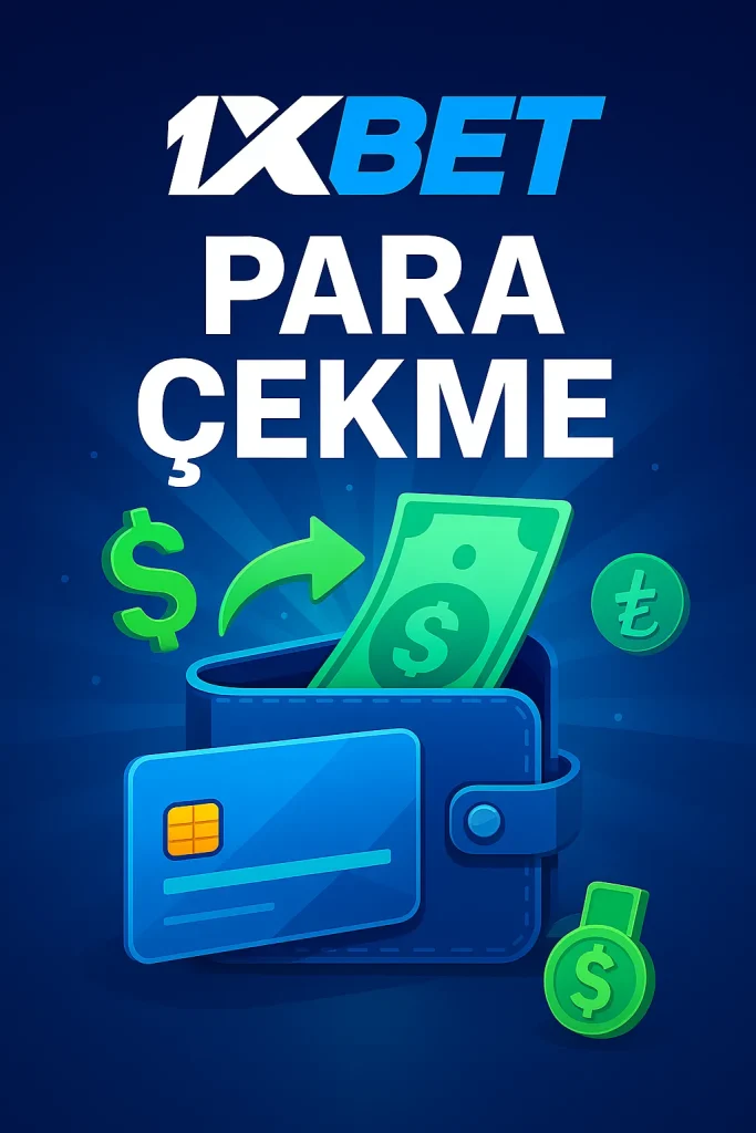 1xbet para çekme