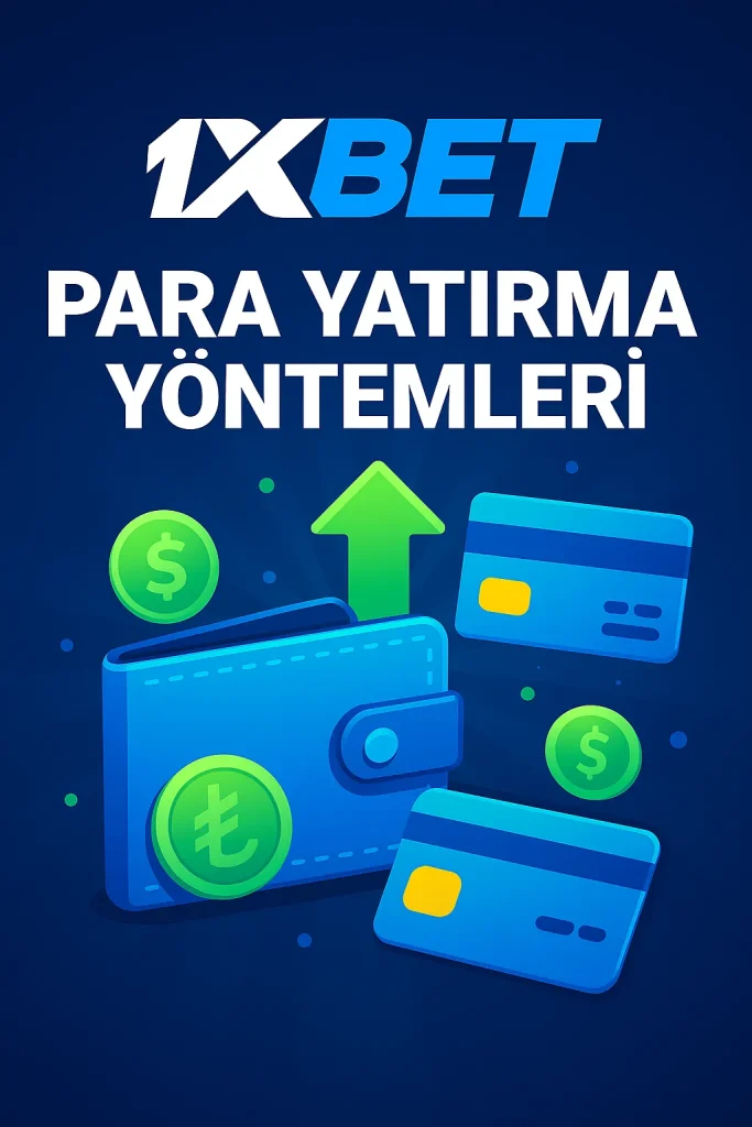 1xbet para yatırma yöntemleri
